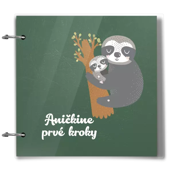 Plexi album sa sponami Prvé kroky s menom - leňochod