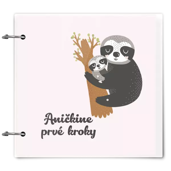 Plexi album sa sponami Prvé kroky s menom - leňochod