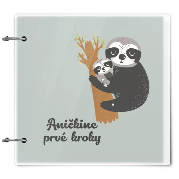 Plexi album sa sponami Prvé kroky s menom - leňochod