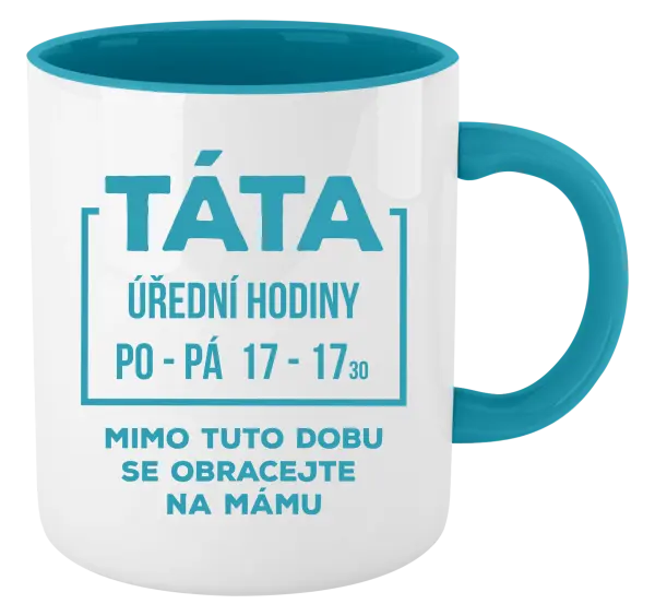 Hrnek Táta - úřední hodiny