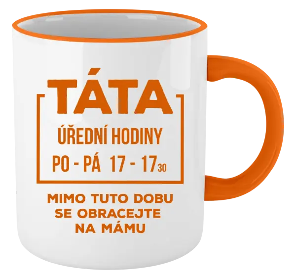 Hrnek Táta - úřední hodiny