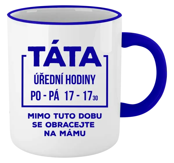 Hrnek Táta - úřední hodiny