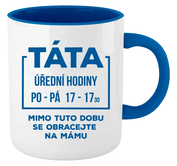 Hrnek Táta - úřední hodiny