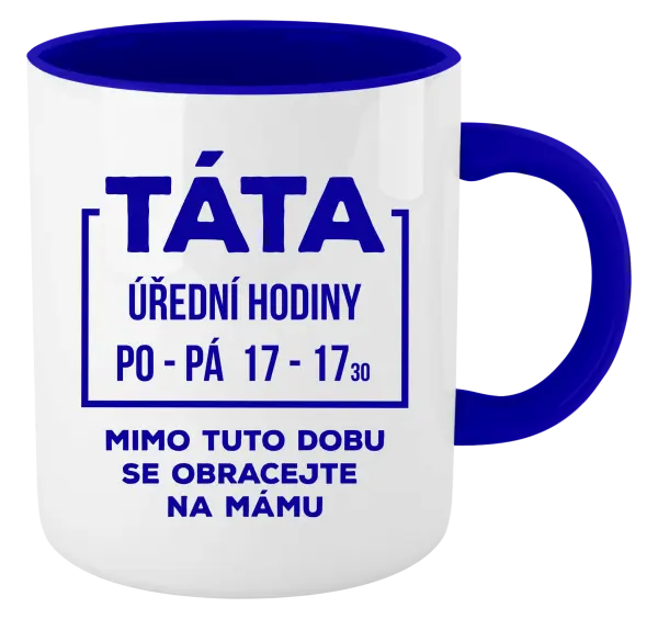 Hrnek Táta - úřední hodiny