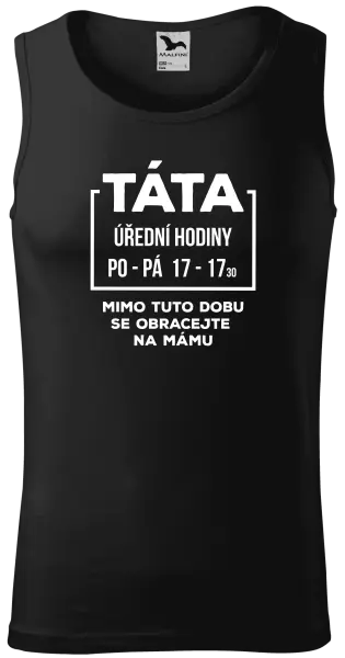 Pánské tílko Táta - úřední hodiny