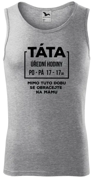 Pánské tílko Táta - úřední hodiny