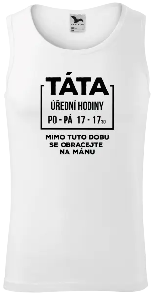 Pánské tílko Táta - úřední hodiny