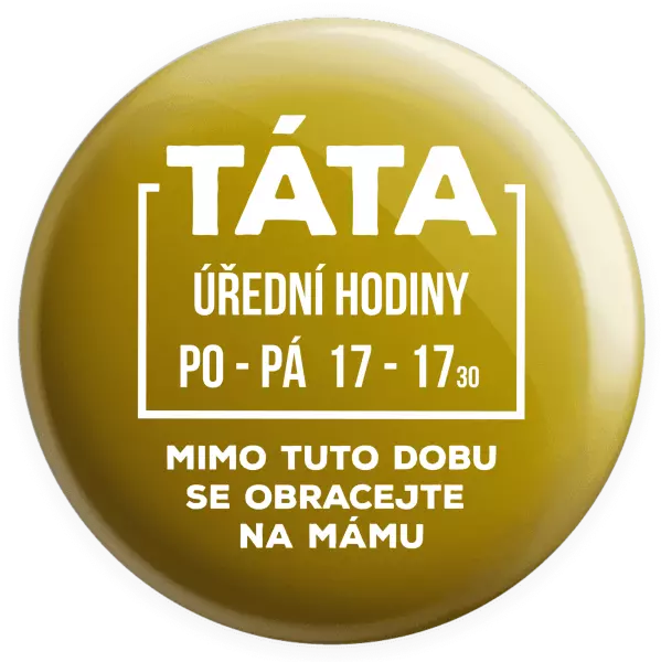 Placka Táta - úřední hodiny