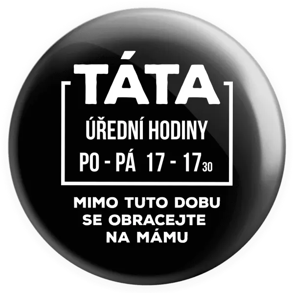 Placka Táta - úřední hodiny