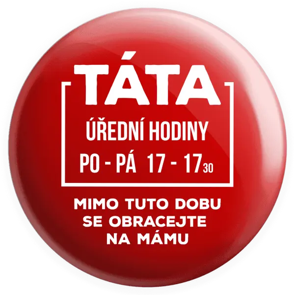 Placka Táta - úřední hodiny