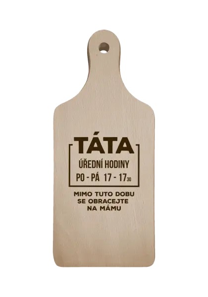 Prkénko Táta - úřední hodiny