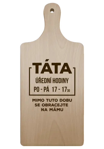 Prkénko Táta - úřední hodiny