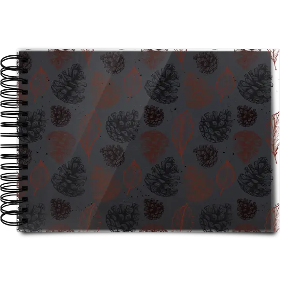 Plexi album s krúžkovou väzbou Šišky