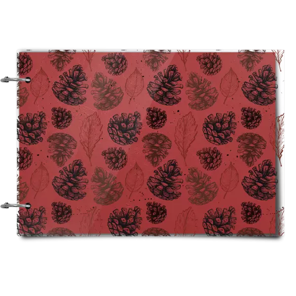 Plexi album sa sponami Šišky - kopie