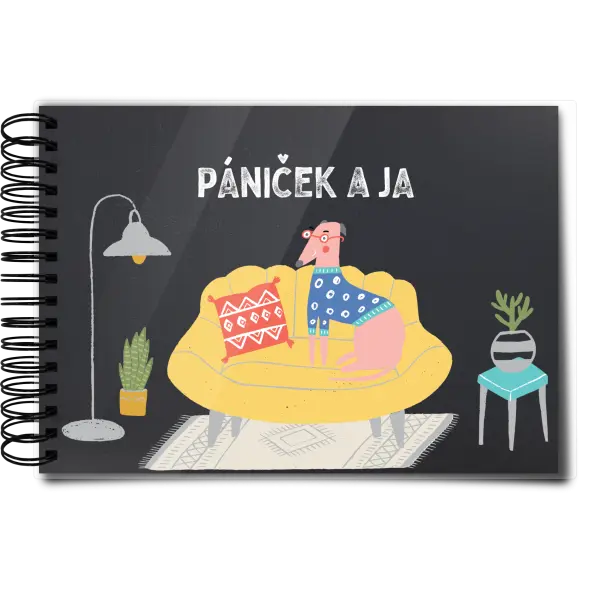 Plexi album s krúžkovou väzbou Pániček a ja