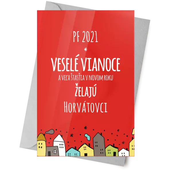 Plexisklo 10 x 15 cm Mestečko