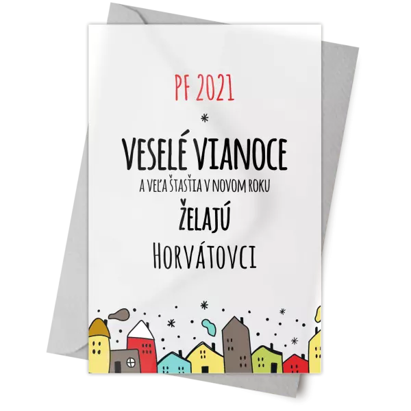 Plexisklo 10 x 15 cm Mestečko