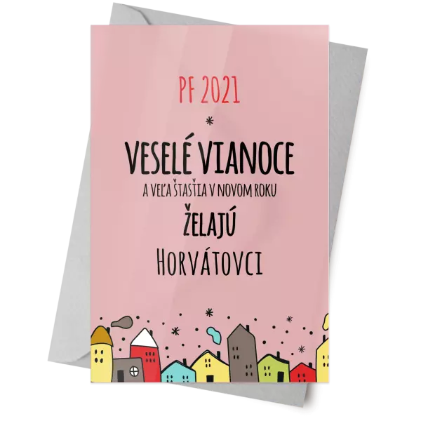 Plexisklo 10 x 15 cm Mestečko