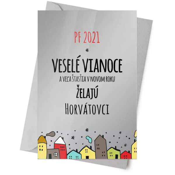 Plexisklo 10 x 15 cm Mestečko