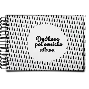 Plexi album s krúžkovou väzbou Myslivecké se stromy