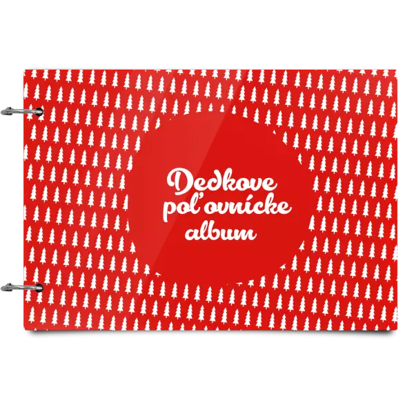 Plexi album sa sponami Poľovnícke so stromami