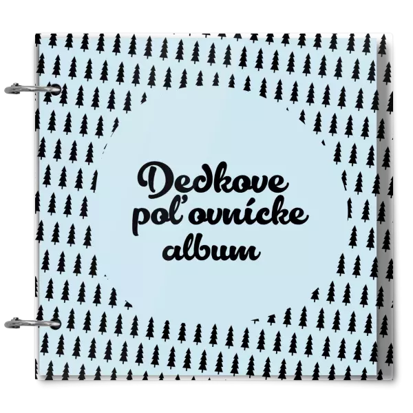 Plexi album sa sponami Poľovnícke so stromami
