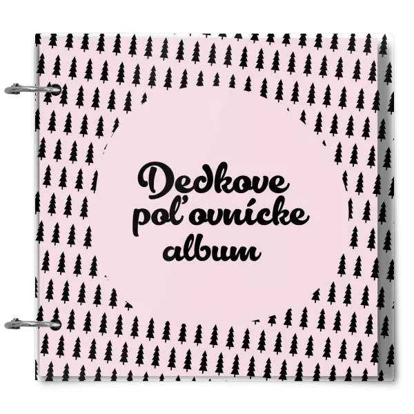 Plexi album sa sponami Poľovnícke so stromami