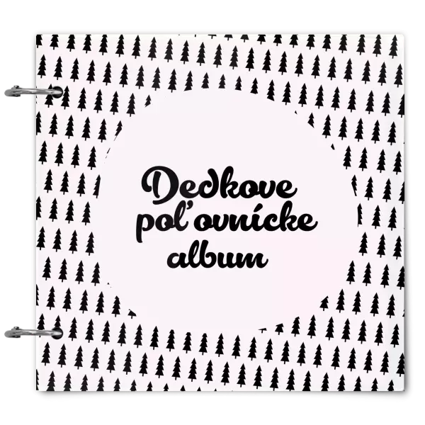 Plexi album sa sponami Poľovnícke so stromami