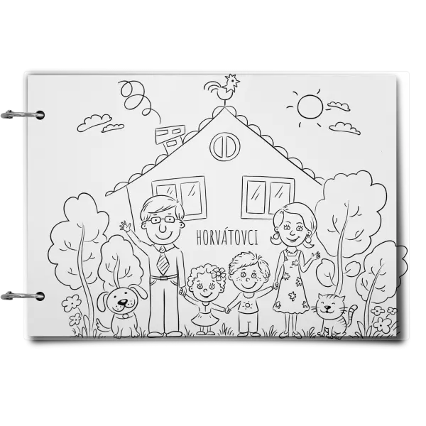 Plexi album sa sponami Rodinka