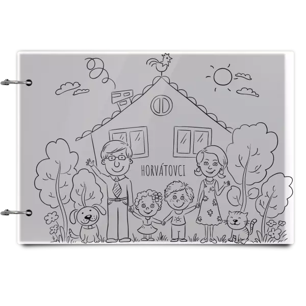 Plexi album sa sponami Rodinka