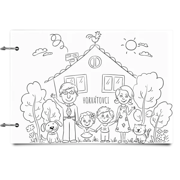 Plexi album sa sponami Rodinka