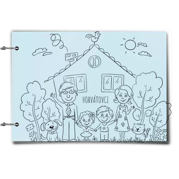 Plexi album sa sponami Rodinka