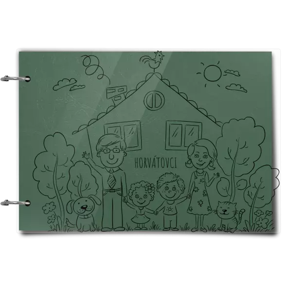 Plexi album sa sponami Rodinka