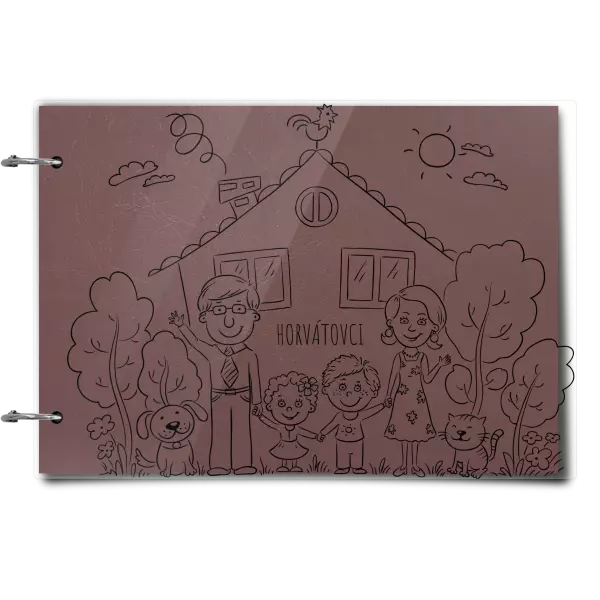 Plexi album sa sponami Rodinka