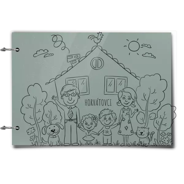 Plexi album sa sponami Rodinka