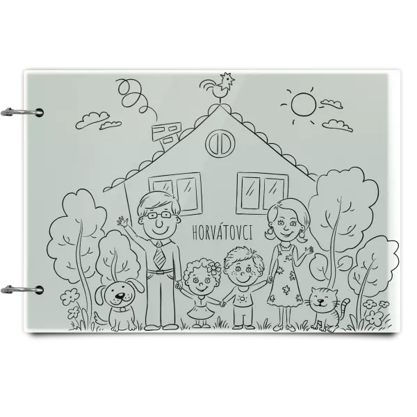 Plexi album sa sponami Rodinka