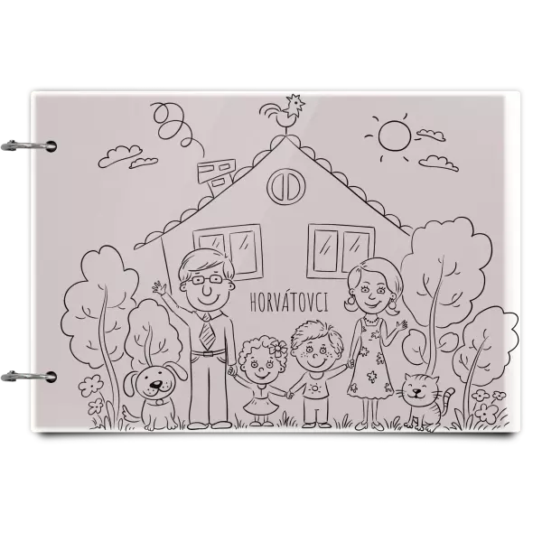 Plexi album sa sponami Rodinka