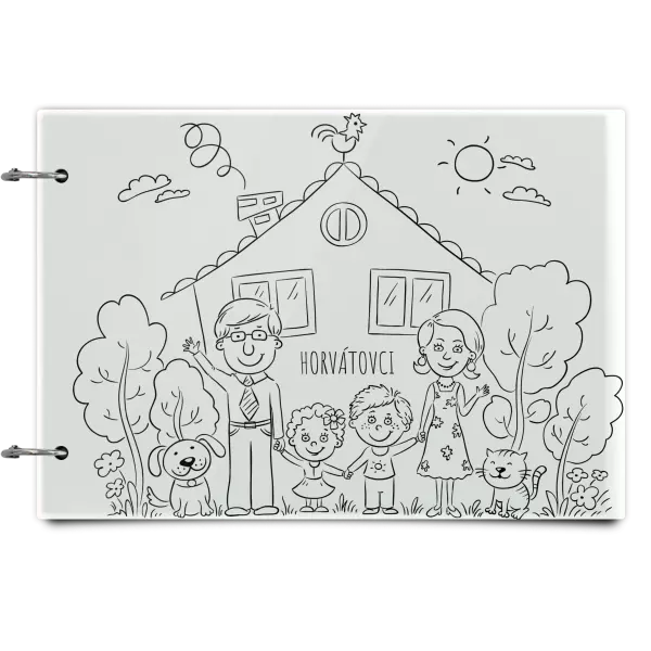 Plexi album sa sponami Rodinka