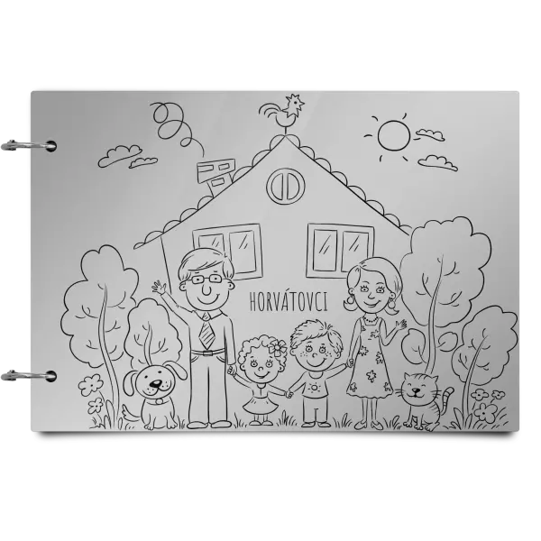 Plexi album sa sponami Rodinka