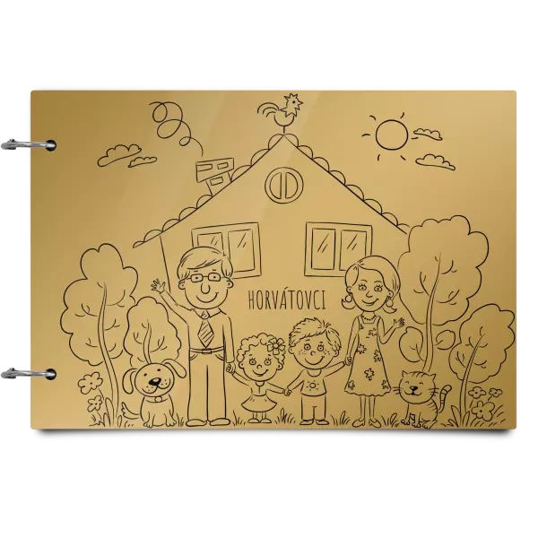 Plexi album sa sponami Rodinka