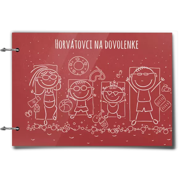 Plexi album sa sponami Na pláži