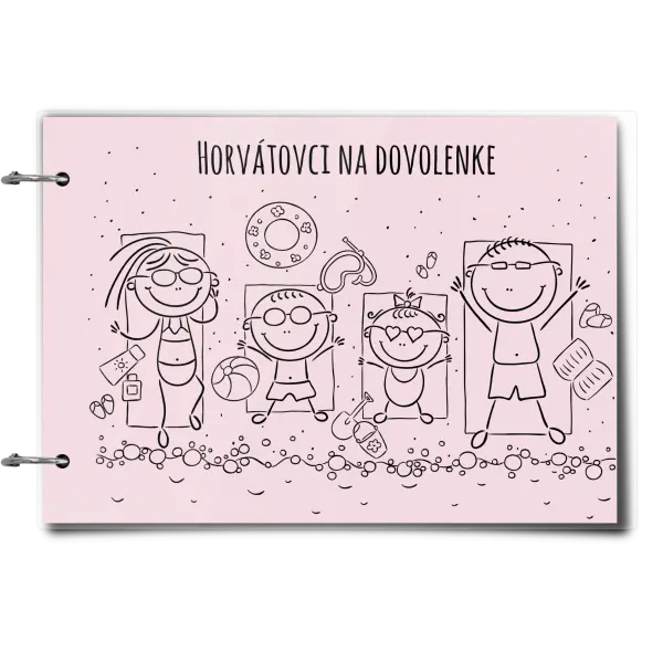 Plexi album sa sponami Na pláži