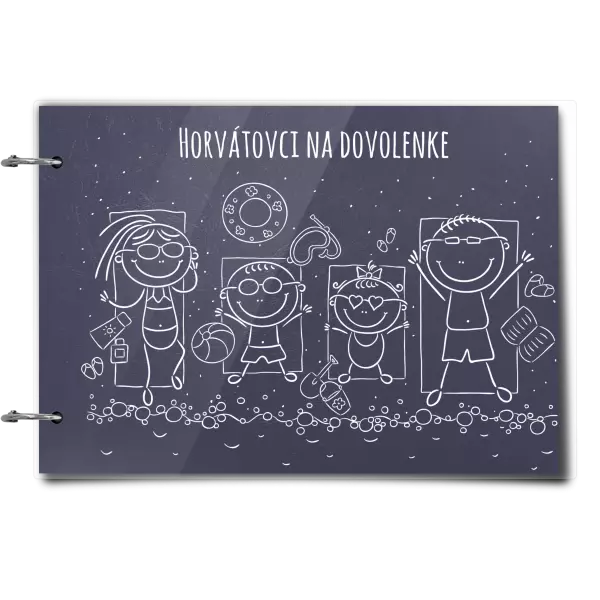 Plexi album sa sponami Na pláži