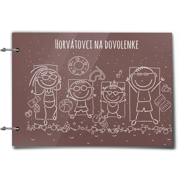 Plexi album sa sponami Na pláži
