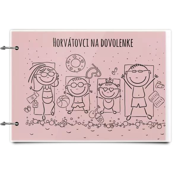 Plexi album sa sponami Na pláži
