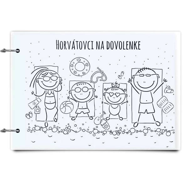 Plexi album sa sponami Na pláži