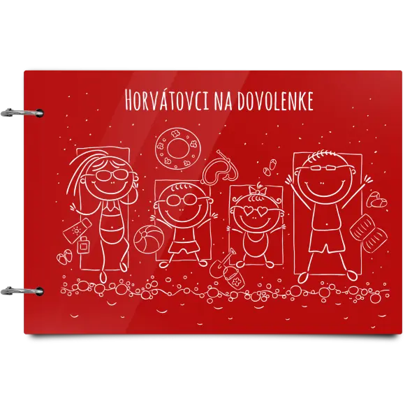 Plexi album sa sponami Na pláži
