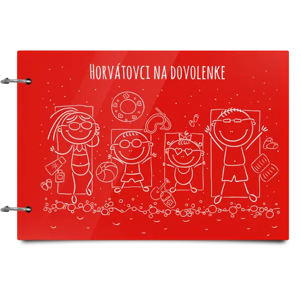 Plexi album sa sponami Na pláži