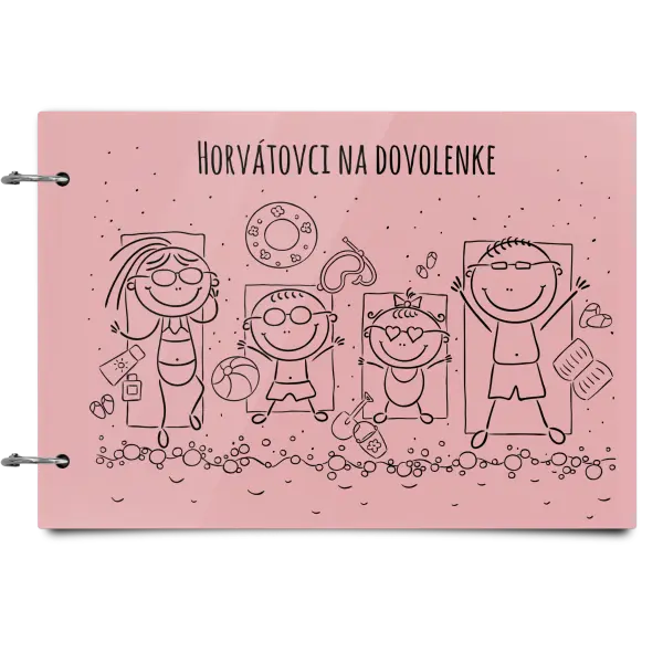 Plexi album sa sponami Na pláži