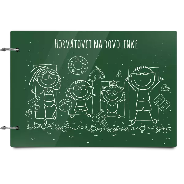 Plexi album sa sponami Na pláži